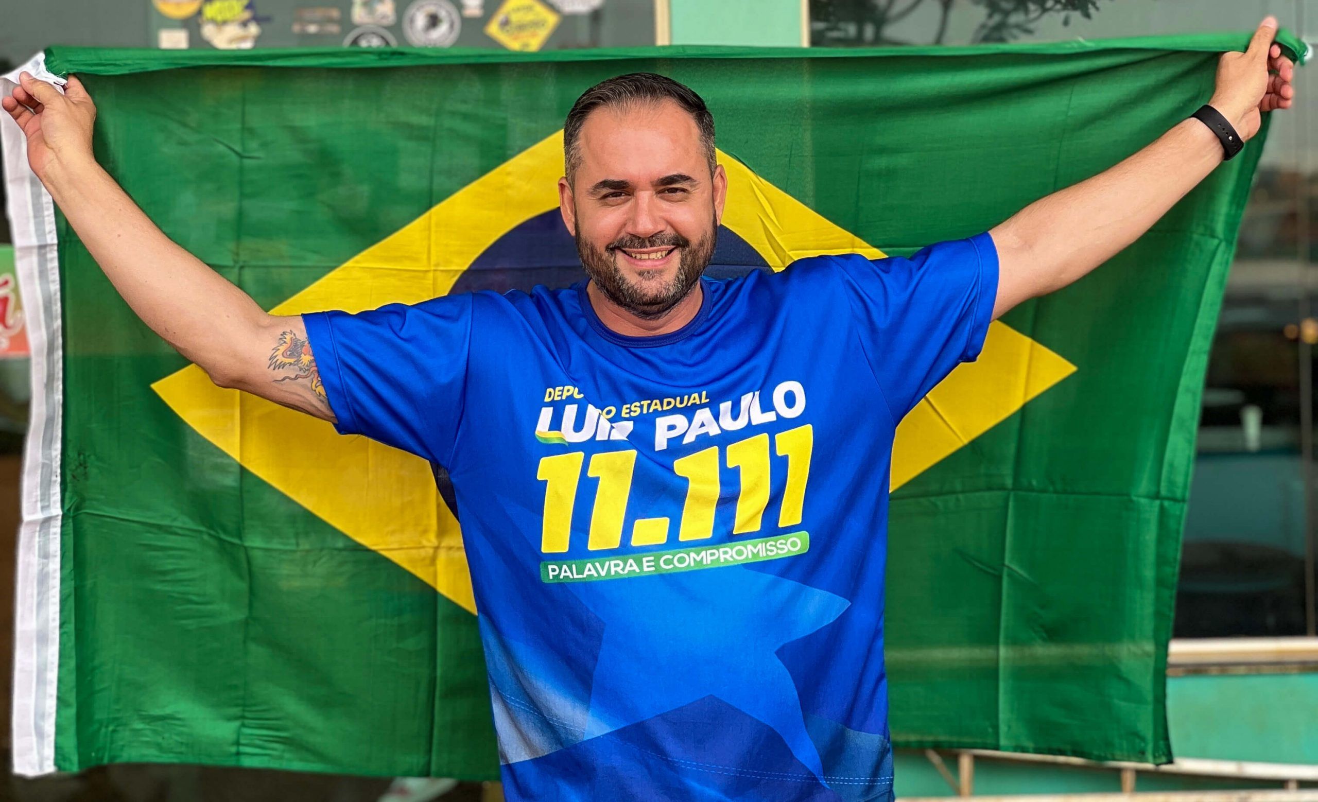 Luiz Paulo candidato a Deputado Estadual por Rondônia, vote 11.111 – Foto: Assessoria