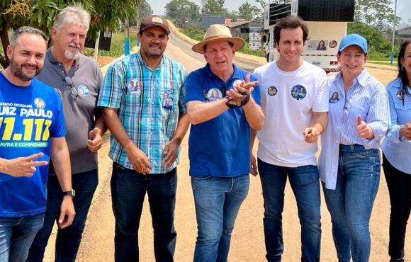 No Vale do Jamari, Luiz Paulo participa de agenda com candidatos Progressistas