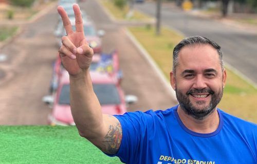 Luiz Paulo agradece votação durante as eleições 2022