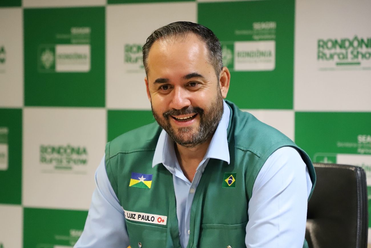 Secretário de agricultura Luiz Paulo comemora os números positivos da agropecuária de Rondônia